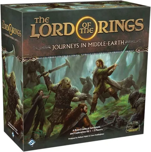 Asmodee Juego de mesa The Lord of the Rings Journeys in Middle-Earth - Juego de aventura cooperativa épico para niños y adultos, mayores de 14 años,