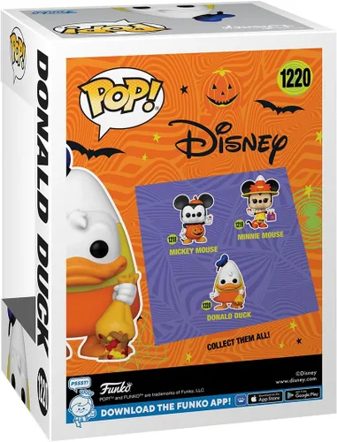 Vista 7 de Funko Pop! & Tee: Disney - Pato Donald de Halloween - brilla en la oscuridad - M - (M) - Camiseta - Ropa con figura de vinilo coleccionable - Idea