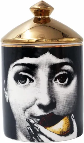 Vista 14 de Gran tarro de vela aromática de cielo estrellado con tapa de ojos, tarro de cerámica Makecup, soporte para hisopos de algodón, decoración del hogar