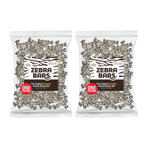 Vista 8 de ATKINSON Barras de mantequilla de maní crujiente, tarro de 0.34 onzas cada una (160 unidades en un paquete)