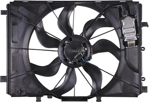 Vista 140 de TYG OE - Conjunto de ventilador de refrigeración de repuesto para Audi A4 Cabrio 2003-2009, 2005-2008 A4 Sedán/Wagon GEN 3, 2002-2005 GEN2 2 pines