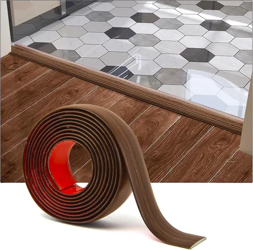 Vista 15 de Art3d Tira de Transición de Piso de Vinilo Autoadhesiva, Tira de Piso Laminado Tira Divisora Plana de Piso para Unir Espacios del Piso, Umbral