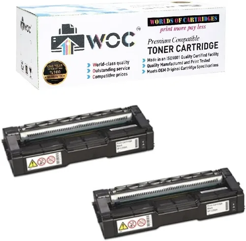 Vista 11 de WOC Compatible Toner Cartridge Replacement for Ricoh 407653 / Type SP C252HA (Black) for Use in SP C252 / SP C262