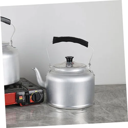 Vista 6 de Pot Large Tea Kettle Kitchen Teakettle Heat Resistant Aluminum Teakettle Vintage