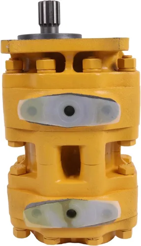 HOLDWELL Bomba tándem hidráulica 07400-30102 0740030102 0740030100 compatible con el cargador de orugas Komatsu D75S-3 D75S-5