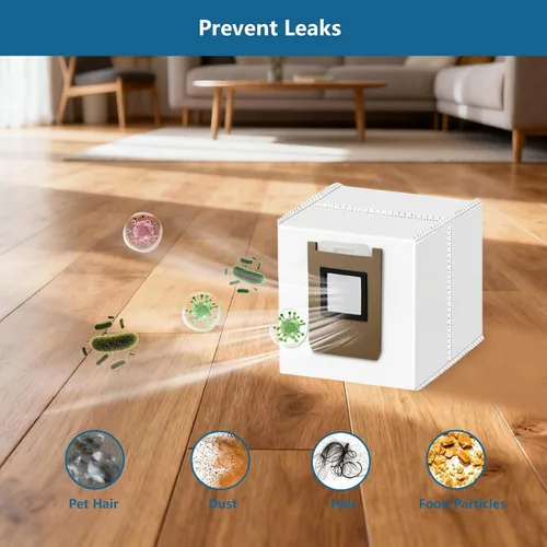 Vista 5 de WAIKAS Paquete de 6 bolsas de polvo E25 E28 para aspiradoras Eufy E28 Omni, E25 Omni y E20, accesorios de repuesto de gran capacidad