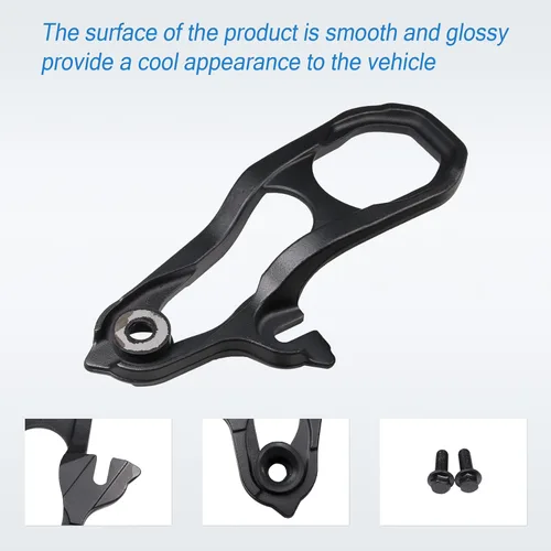 Vista 6 de JDMSPEED Nuevos Ganchos de Remolque Frontales Pesados para Coche Izquierdo y Derecho con Hardware Negro de Reemplazo para Dodge Ram 1500 DT