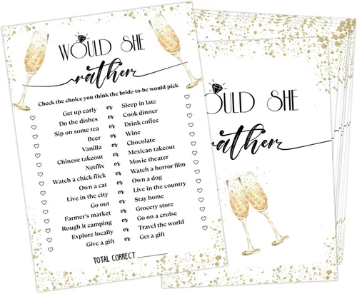 Vista 8 de What Did the Groom Say - Juego de despedida de soltera, despedida de soltera y despedida de soltera, juego de 30 tarjetas, tarjetas de juego