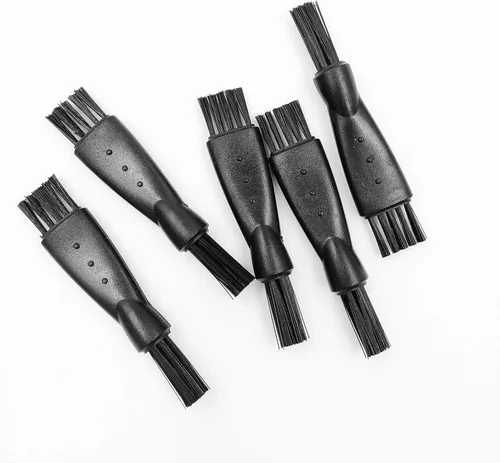 Vista 3 de Cepillos de limpieza para maquinilla de afeitar (5 cepillos), se adapta a cualquier afeitadora para Remington, Norelco, Wahl, Braun, Remin