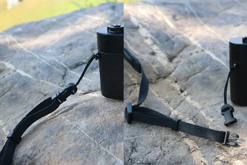 Vista 5 de Correa para el cuello de la cámara de liberación rápida, correa de hombro para cámaras digitales sin espejo, cuerda de escalada con bucles QD