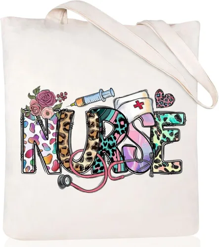 Vista 11 de Andeiltech - Bolsa de lona para mujer, con diseño de gato bonito y estética, bolsas reutilizables para compras y comestibles, con bolsillo