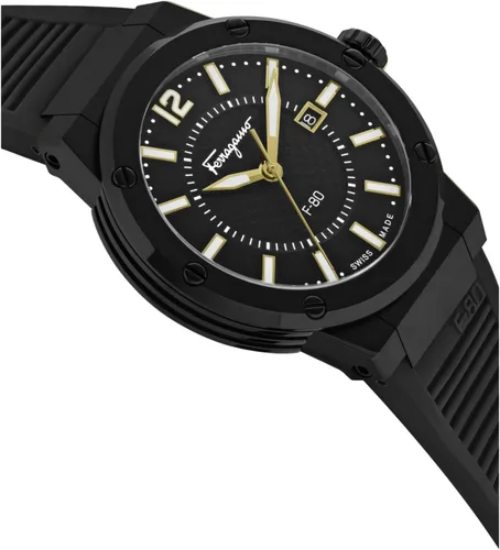 Vista 3 de Ferragamo - Reloj suizo para hombre, colección F-80