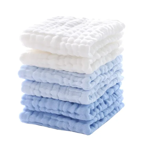 MUKIN Toallitas para bebé, paños suaves para recién nacidos, toallitas de baño absorbentes, paños o toallas para eructos, lista de regalos de bebé