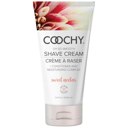 Coochy Crema de afeitado - Loción hidratante para afeitado - Crema de afeitar íntima suave - Para área del bikini, axilas, piernas y más - Fórmula
