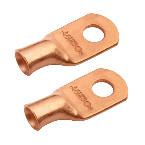 Vista 71 de SELTERM - 5 terminales de anillo resistentes para cable de batería, calibre 1/0 AWG, pernos de 1/2 pulgadas, terminales de calibre 0, ojales