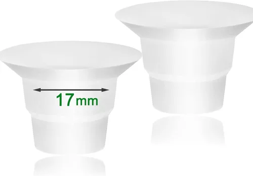 Vista 13 de Mompmuri - Cojín para extractor de leche - S Accesorio para extractor de leche, inserto de tamaño para escudos de brida Insertos elásticos