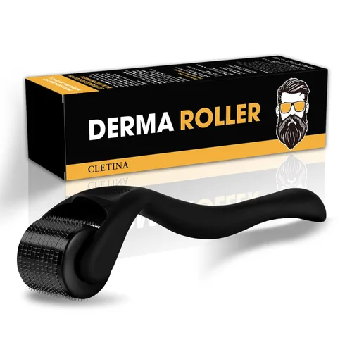Rodillo Derma de titanio 540, rodillo de microagujas para hombres y mujeres, rodillo de microagujas para uso doméstico, rodillo de microagujas para
