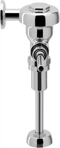 Vista 3 de Sloan Regal 186 Urinal de Montaje Expuesto con Válvula de Descarga Manual, Válvula de Descarga de 0.125 GPF - Descarga Única, Manija Sin Retención