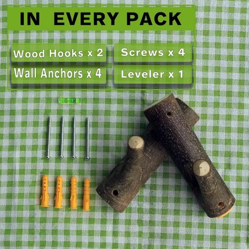 Vista 7 de FIREHOOK Soporte de pared para armas, estantes de madera natural para arco de rifle, montaje de pared hecho a mano para escopetas