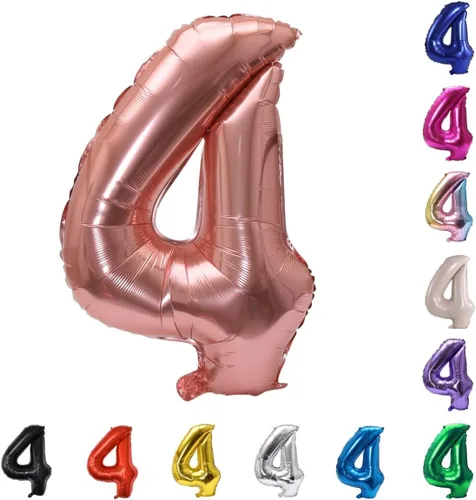 Vista 21 de YPSelected Globo de aluminio grande de 32 pulgadas con número de helio, cumpleaños, boda, fiesta, 0-9 (azul bebé, 0)