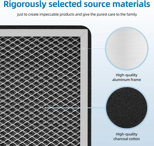 Vista 2 de Filtros Sentinel HD35P HS35 compatibles con deshumidificadores Alorair CrawlSpace, MERV-1, 9.4 x 8 x 0.4 pulgadas (paquete de 2)