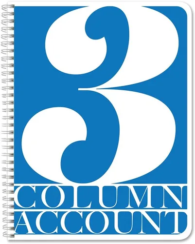Vista 28 de BookFactory Libro de contabilidad de 2 columnas/libro de cuentas/libro de contabilidad/cuaderno (libro columnar de dos columnas) – tapa dura