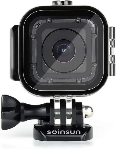Vista 2 de Carcasa de buceo impermeable con accesorios de soporte para cámaras GoPro Hero 5/4/Session