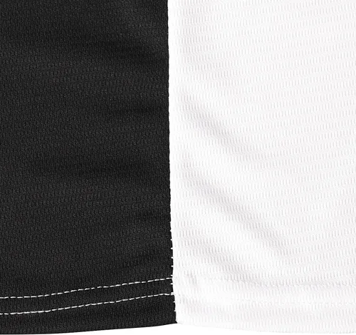 Vista 6 de Jersey de béisbol hipster liso en blanco con botones y uniformes deportivos para hombres y mujeres