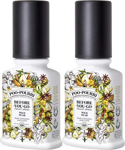 Vista 21 de Poo-Pourri Before-You-Go - Aerosol para inodoro, lluvia de bambú, 100 usos, desodorante de olor de baño con aceites esenciales para el hogar