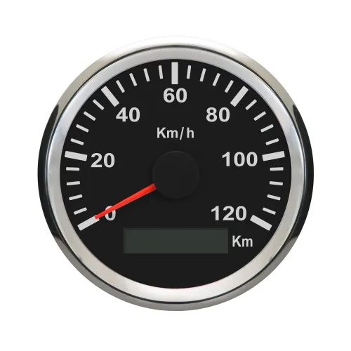 Vista 11 de ELING Velocímetro GPS Velómetro 120KM/H para coche, motocicleta, barco, yate con retroiluminación 3.346 in 12V/24V