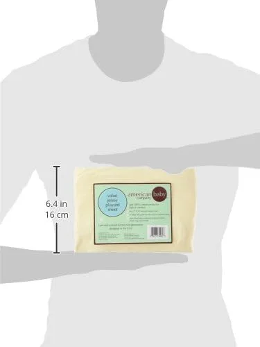 Vista 7 de American Baby Company - Sábana bajera ajustable de tejido de punto suave y transpirable 100% algodón, sábanas de practicuna, Ecru