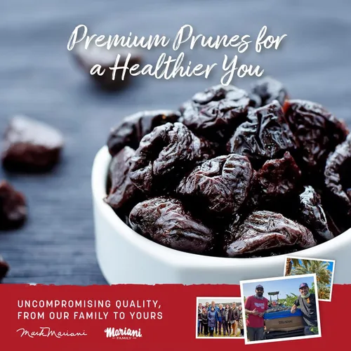 Vista 4 de Mariani Probiotic Prunes - Ciruelas pasas sin azúcar, 30 onzas, frutas secas a granel sin azúcar añadido, ciruelas pasas secas de California sin