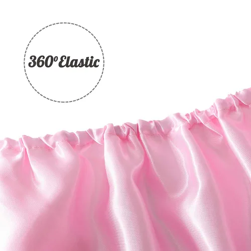 Vista 7 de Pro Goleem Sábana de satén para moisés, ideal para el cabello del bebé, sensación de seda suave para almohada o colchón de moisés o cuna, para Rosa