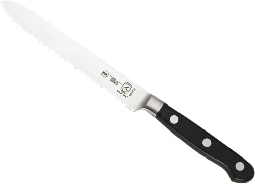 Vista 16 de Cuchillo de chef, Mercer Culinary Renaissance, forjado de 8 pulgadas, cuchillo de pelar forjado 63.5 cm , 2.5", Negro
