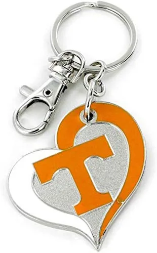 Vista 20 de aminco NCAA unisex-adulto Llavero de Corazón Espiral
