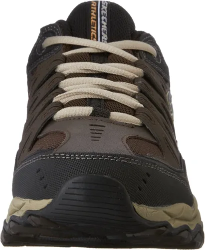 Vista 2 de Skechers - Afterburn- Tenis para hombre con cordones y espuma viscoelástica