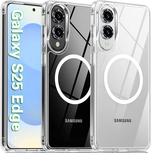 Vista 33 de Oterkin Funda magnética para Samsung Galaxy A17 mate, funda de teléfono A17 compatible con MagSafe esmerilada, translúcida, a prueba de golpes Negro