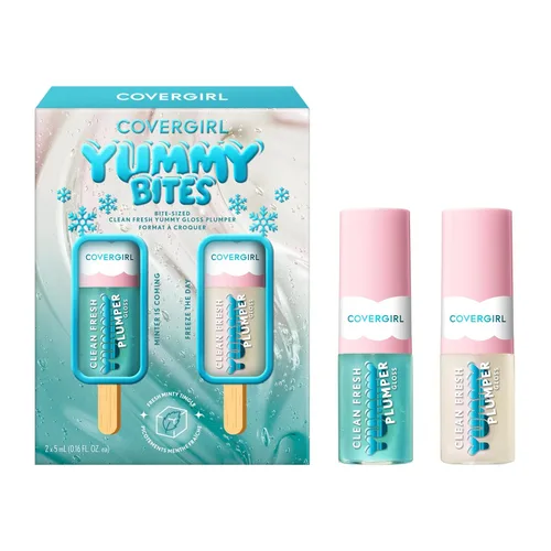 Vista 16 de COVERGIRL Clean Fresh Yummy - Brillo de labios, transparente, aromas naturales, fórmula vegana - 100 Let's Get Fizzical, 0.33 onzas líquidas