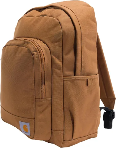 Vista 9 de Carhartt Mochila clásica para laptop de 25 L, duradera y resistente al agua con funda para laptop de 15 pulgadas y múltiples compartimentos Negro