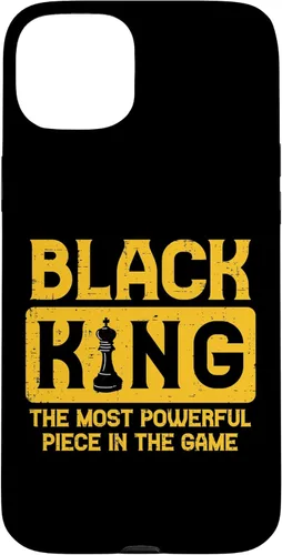 Vista 9 de Black King Chess Black Pride History BHM African Men Gift Case for iPhone 17