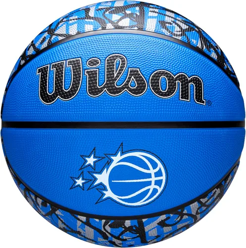 Vista 18 de Wilson NBA Team Balones de baloncesto con diseño de grafiti - Talla 7 - 29.5