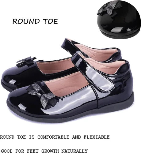 Vista 4 de Zapatos de ballet planos con correa Mary Jane para niñas