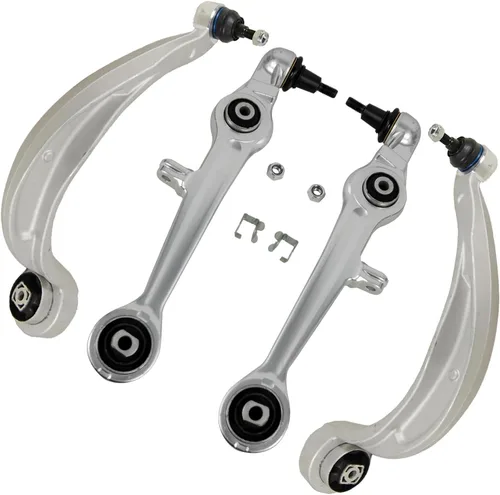 Vista 143 de Detroit Axle - Kit de 4 brazos de control de extremo delantero para Dodge Dart 13-16, Chrysler 200 15-17, 2 brazos de control inferiores, 2 extremos