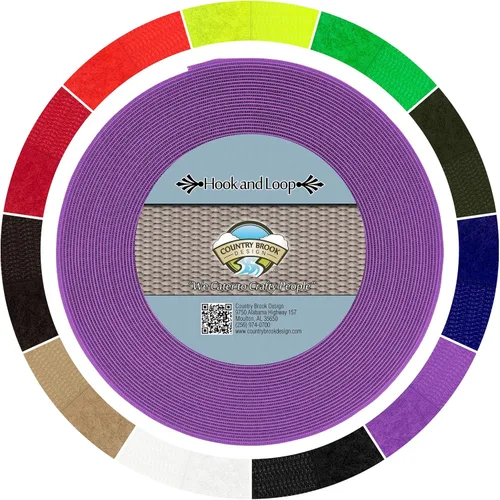 Vista 13 de Country Brook Design Cierre de velcro para coser no adhesivo de 2 pulgadas (beige, 5 yardas)