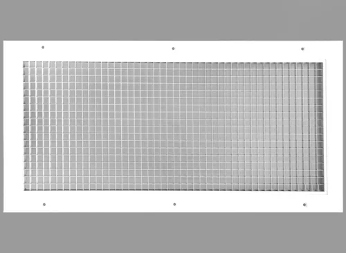 Vista 41 de HVAC Premium Rejilla de aire de retorno Eggcrate con núcleo cúbico de 6 x 6 pulgadas, aluminio a prueba de óxido, cubierta de conducto