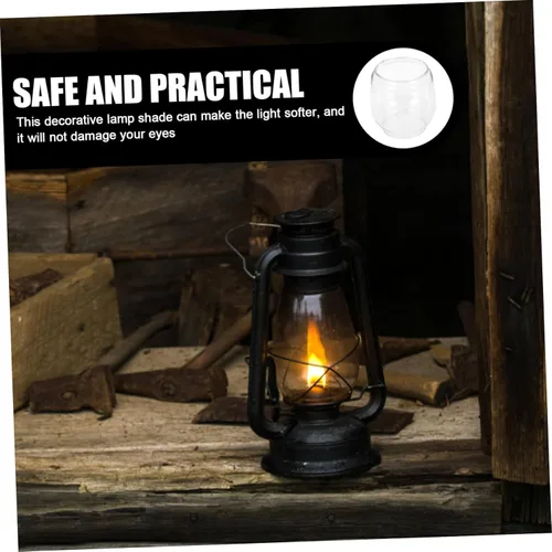 Vista 2 de Uonlytech Linterna globo 2 unids linterna pantalla de pared hogar lámpara decoración lámpara decoración lámpara de mesa decoración lámpara de mesa