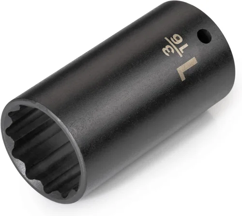 Vista 17 de TEKTON Encastre de 1/2 pulgada x 3/4 pulgadas de profundidad 12 puntos de impacto SID23219