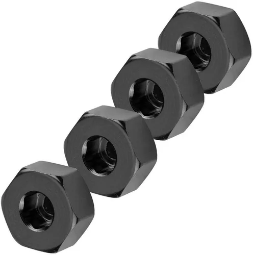 Vista 6 de Dilwe Adaptador de cubo hexagonal para automóvil RC, 4 piezas de aleación de aluminio de 0.236 in a 0.472 in, adaptador de cubo hexagonal para WPL