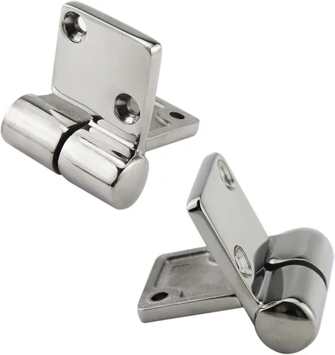 Vista 8 de NRC&XRC Par de acero inoxidable 316 Heavy Duty Marine Grade 3.5" x 1.5" izquierda y derecha de levantamiento/desmontable bisagra de bisagra fundida