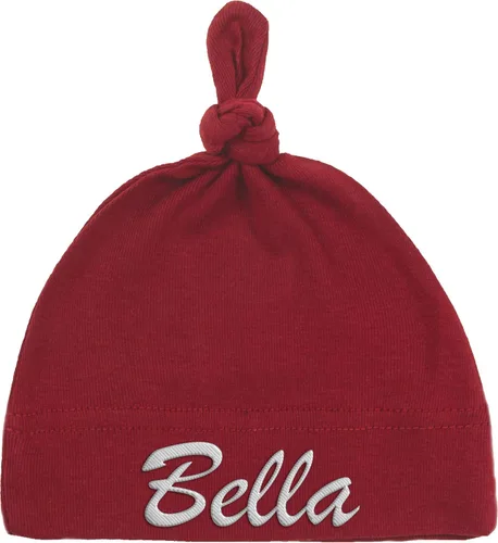 Vista 10 de Mato & Hash Gorro con nudo ajustable 100 % de algodón para bebés unisex Azul Bebé - Personalizado